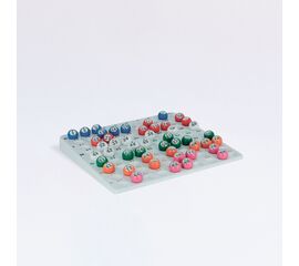 Kontrolltableau für Lottokugeln 22 mm, Modell 6028 / Plateau de contrôle pour boules de loto de 22 mm, modèle 6028