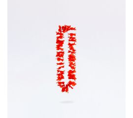 Hawaiikette rot, Modell 1097.1 / Couronne de fleurs hawaïenne rouge, modèle 1097.1