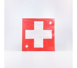 Servietten Schweiz (20 Stück), Modell 4164 / Serviettes Suisse (20 pièces), modèle 4164