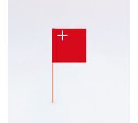 Plastikfähnchen alle Kantone am Stab (26 Stück), Modell 764 / Fanions de tous les cantons, en plastique, sur tige (26 pièces), modèle 764