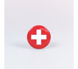 Button Schweiz, Modell 525CH / Badge Suisse, modèle 525CH