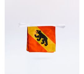 Fahnenkette einzelner Kanton (5 Stück), Modell 780 / Guirlande du drapeau d'un seul canton suisse (5 pièces), modèle 780