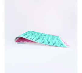 Glücksrad Coupons 1 – 100 (50 Serien), Modell 4313.1 / Coupons pour roue de la fortune 1 – 100 (50 séries), modèle 4313.1