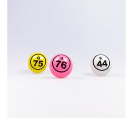 Lottokugeln 38 mm, Modell 6606 / Boules de loto de 38 mm, modèle 6606