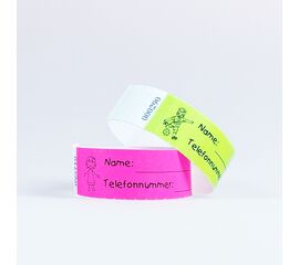 Kontrollbänder Kinder (100 Stück), Modell 568 / Bracelet de contrôle pour enfants (100 pièces), modèle 568