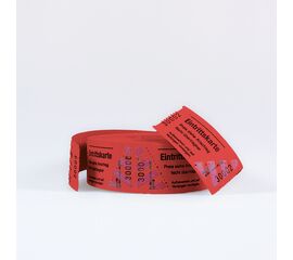 Eintrittsbillette in Rollenform, Rolle à 500 Billette, Modell 463 / Billets d'entrée sous forme de rouleau, rouleau de 500 billets, modèle 463