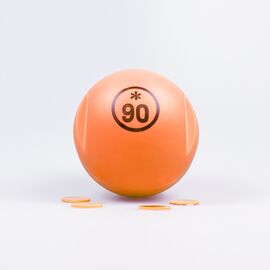 6 Lottokugeln magnetisch, inkl. 100 Jetons in verschiedenen Farben, Modell 6046 / 6 boules de loto magnétiques et 100 pions de différentes couleurs, modèle 6046
