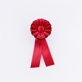 Rosette, ø 4 cm, mit Schleifen, Modell 1305 / Rosace, ø 4 cm avec rubans, modèle 1305