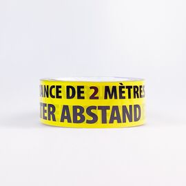 Klebeband «Abstand halten», Modell 3040.10111 / Ruban adhésif « Maintenir la distance », modèle 3040.10111