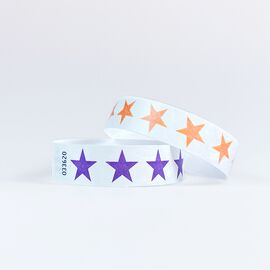 Kontrollbänder Sterne (100 Stück), Modell 575 / Bracelet de contrôle « Étoiles » (100 pièces), modèle 575