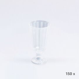 Kafi-Fertig-Glas 2.5 dl (150 Stück), Modell 19491.1 / Verre à pied pour café amélioré 2.5 dl (150 pièces), modèle 19491.1