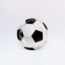 Teller Fussball (6 Stück) / Assiette football (6 pièces)