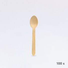 Kaffeelöffel aus Holz (100 Stück), Modell 33156.1 / Cuillère à café en bois (100 pièces), modèle 33156.1