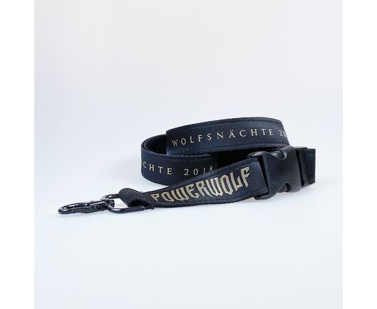 Lanyard mit aufgenähtem Satinband, Modell 5100.9 / Lanyards en satin brodé, modèle 5100.9