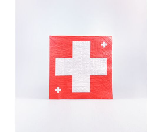 Servietten Schweiz (20 Stück), Modell 4164 / Serviettes Suisse (20 pièces), modèle 4164