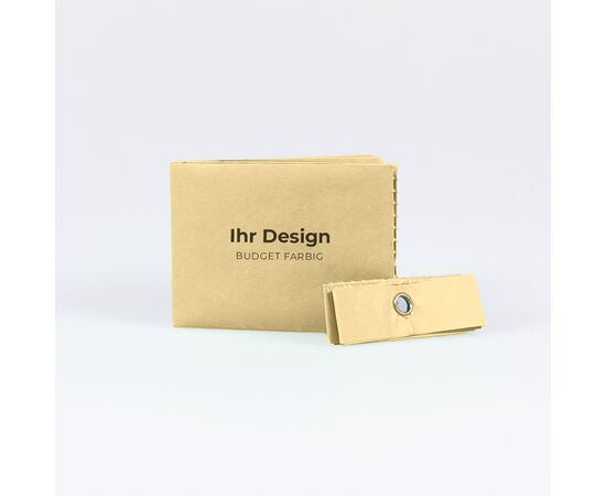Budget-Ösenlos mit 4 Werbefeldern, Druck farbig, Modell 1A.f / Billets à œillet avec 4 champs publicitaires, impression en couleur, modèle 1A.f