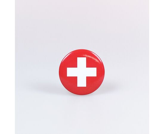 Button Schweiz, Modell 525CH / Badge Suisse, modèle 525CH