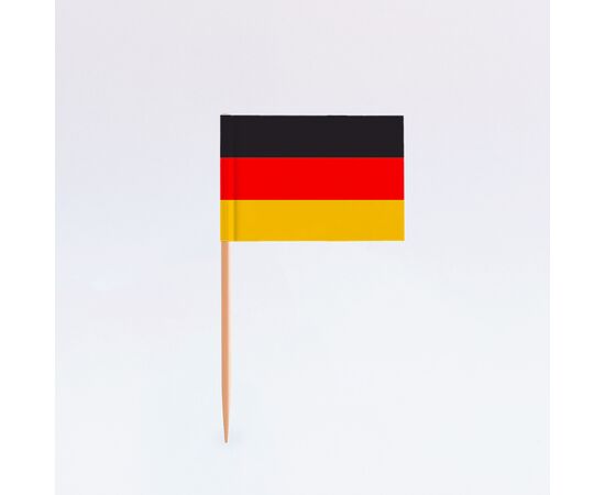 Zahnstocherfähnchen einzelne Länder (100 Stück), Modell 758 / Piques à cocktail d'un seul pays (100 pièces), modèle 758