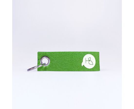 Filzschlüsselbänder mit Druck, Modell 5100.6 / Porte-clefs en feutre avec impression, modèle 5100.6