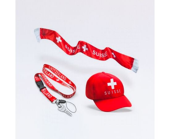 Swiss Fan-Set 4–teilig, Modell WA150 / Set de supporter Suisse 4 pièces, modèle WA150
