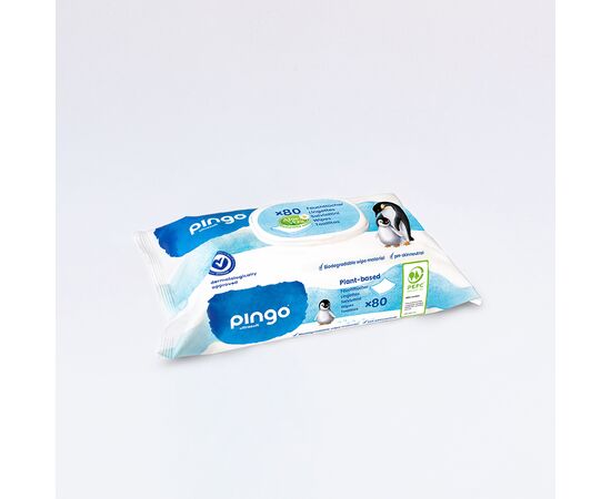 1 Karton Pingo-Feuchttücher (kompostierbar) / 1 carton lingettes Pingo (compostable)