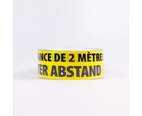 Klebeband «Abstand halten», Modell 3040.10111 / Ruban adhésif « Maintenir la distance », modèle 3040.10111