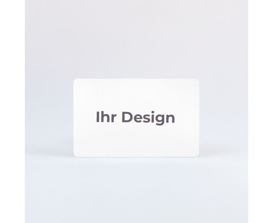 Karten aus Polyester einseitig (100 Stück), Modell 5105.1 / Cartes polyester recto (100 pièces), modèle 5105.1