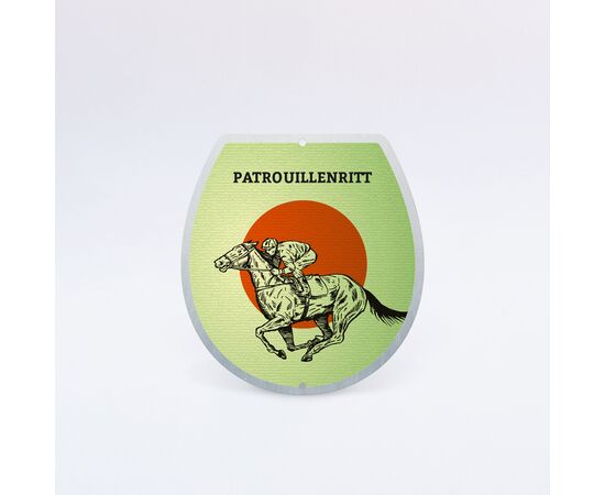 Plakette Hufeisen / Plaquettes de fer à cheval